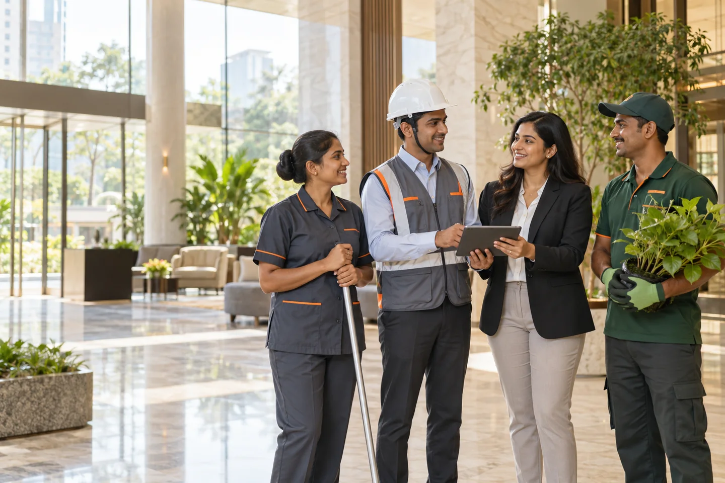 360 Degree integrated facility management team